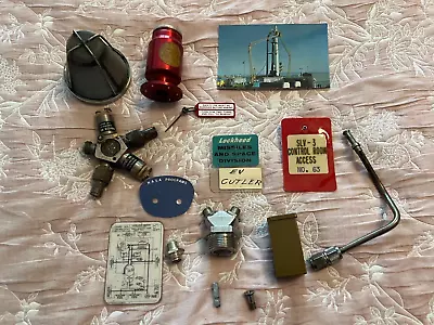 Possible Vintage Parts From A Lockheed Or Aerojet Rocket Or Missle • $50