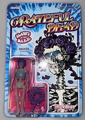 Grateful Dead Bertha Glow In The Dark Super7 ReAction Figure New Unpunched. • $22.99