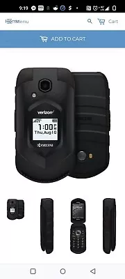 Kyocera DuraXV LTE E4610 Camera 4G LTE PTT Rugged Flip VERIZON Phone   • $130