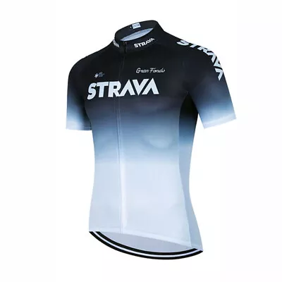 2024 Mens Team Cycling Short Sleeve Jersey Bike Shirt Bicycle Jersey Racing Tops • $17.67
