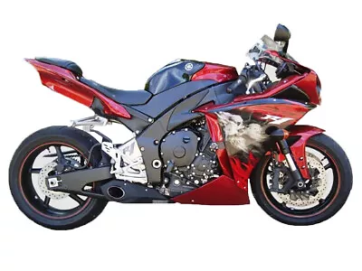 Yamaha R1 2009-2014 Exhaust Muffler CS Racing Deep Sound! • $670.50