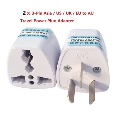$12.99 • Buy New Universal UK EU To AU Australian Wall Plug Travel Power Adapter Converter