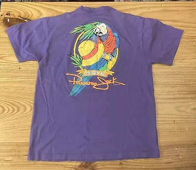 Vintage Original Panama Jack Double Sided Parrot T-Shirt XL Made In USA  • $26.95