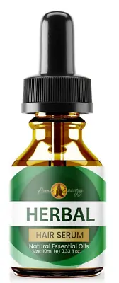 Hair Regrowth Serum Natural Hair Growth Oil - With Castor Oil & Rosemary Oil • £3.99