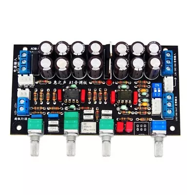 A1S HiFi Preamp Tone Board Tone Control Board OPA2134+OPA2604 • $24.30