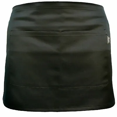 £2.99 • Buy Waist Apron, With Pockets/ Black/ Brand New, For Kitchen/Bar/Barista Chef