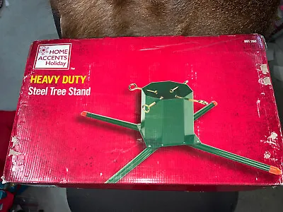 4-Leg Large Metal Live Christmas Tree Stand Holiday Up To 14Ft Tree 8.25in Diam • $50