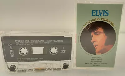 Elvis A Legendary Performer Volume 2 Cassette Tape • $4.99
