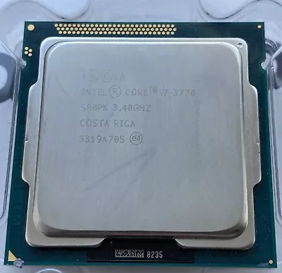 £45 • Buy Intel Core I7-3770 3770  3.4GHz Quad-Core Processor (bare CPU)