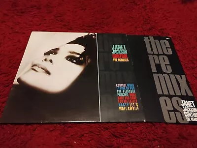 JANET JACKSON - Control (The Remixes) - Vinyl LP *MIXLP 1* *With Inner Sleeve* • £3.49