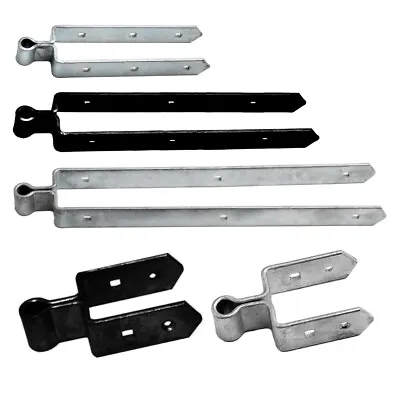 Gate Hinge Heavy Duty Galvanised Double Strap Field Gate Band • £13.95