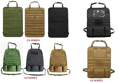 Tactical Scorpion Gear MOLLE Car Auto Truck Seat Back Storage Organizer Ipad • $16.95