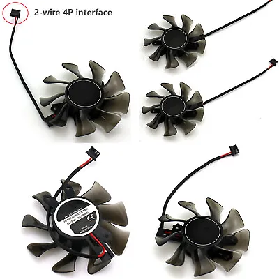 For MSI GT720 730640 GTX 650ti 740 750 GTX720 Graphics Card Cooling Fan DC 12V • $13.78