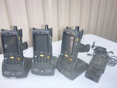 3 X Used Zebra/ Motorola/ Symbol MC70 SERIES MC7094 INFARED WINDOWS PDA SCANNER • $102.70