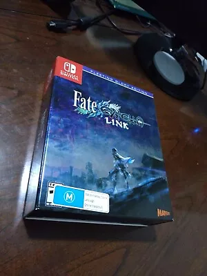 Nintendo Switch Fate/ Extella Link - Fleeting Glory Limited Edition Box • $75