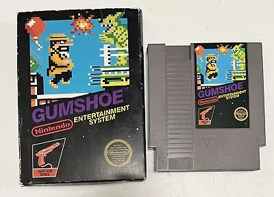 Nintendo Entertainment System NES Gumshoe Cartridge & Box Only READ DESCRIPTION • $51.91