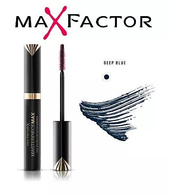 MAX FACTOR MASTERPIECE MAX MASCARA - Deep Blue • £8.35