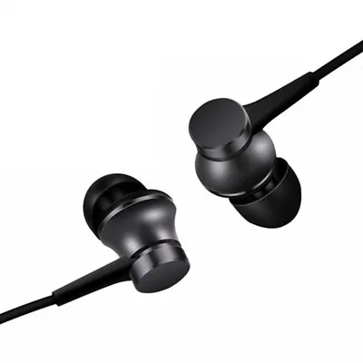 New Xiaomi Mi Piston In-ear Black Headphones | Premium | FREE & FAST POSTAGE • $28.95