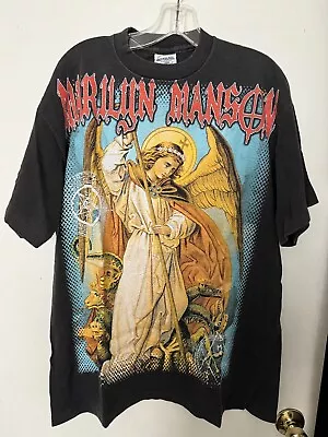 Vintage Marilyn Manson Shirt XL OVP Antichrist Superstar Sweet Dreams Death Rock • $45