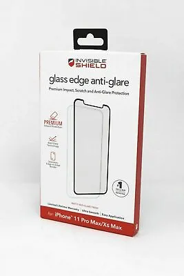 IPhone 11 Pro Max ZAGG Invisible Shield Glass Edge Anti-Glare Screen • $4.49