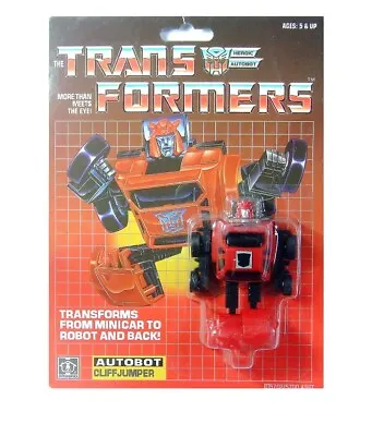 Transformers G1 Reissue Red Cliffjumper Brand New Free Shipping • $23.99