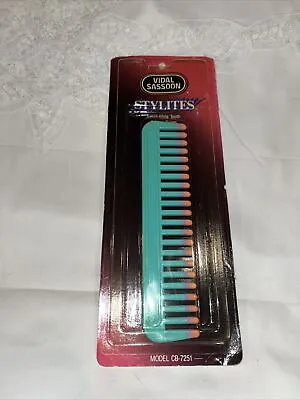 Vintage 1989 Vidal Sassoon Styles Comb Model CB-7251 • $12.95