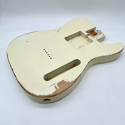 MJT USA Telecaster Relic Body Alder Vintage White New MJT4164 • $399.99