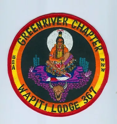 OA  Lodge 367 Wapiti  Green River Chapter J1 Patch • $29.99