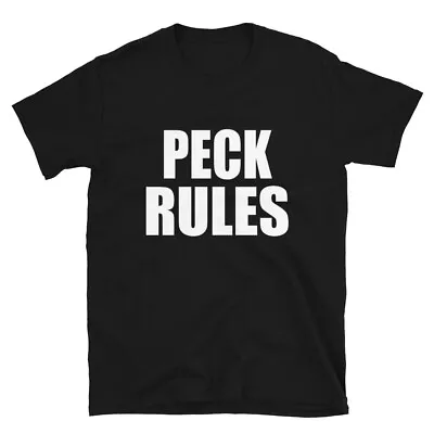 PECK Rules Son Daughter Boy Girl Baby Name TShirt • $25.88