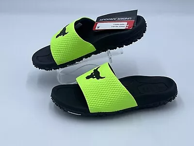 Under Armour UA Project Rock Michelin Wild Gripper Slides 3025237 302 - Men’s 12 • $49.99