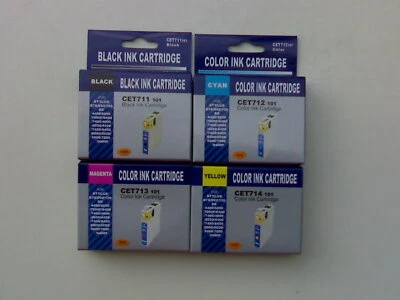 £11.28 • Buy 10 Ink For Epson Stylus DX7400/DX7450/DX8400/D78 /D92/D120/DX4000