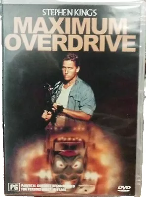 Stephen King's Maximum Overdrive. Emilio Estevez. DVD. Preloved. Free Postage. • $7.72