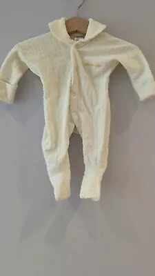 Bonds Wondersuit Poodlette Long Sleeve Long Leg Yellow Size 000 0-3 Months EUC • $6.90