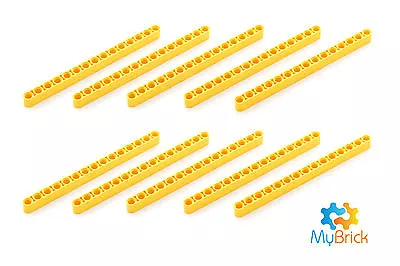 Genuine LegoⓇ 10x Technic Beam Or Liftarm 1x15 - 32278 - 10 Colours - Free Post • $13.90