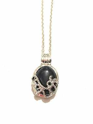 The Vampire Diaries Katherine Pierce Lapis TVD Solar Medallion Necklace Gift • £15.31