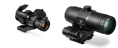 Vortex Strikefire II (SF-RG-501) & 3X Magnifier W/ Flip Mount (VMX-3T) Combo Kit • $398