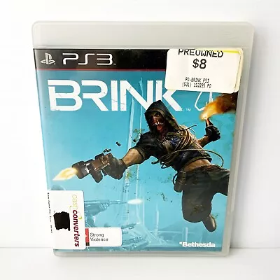 Brink - PS3 - Tested & Working - Free Postage • $5.88