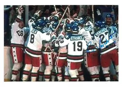 Phil Verchota Signed Autographed 4x6 Photo Olympic Hockey Gold 1980 B • $17.99