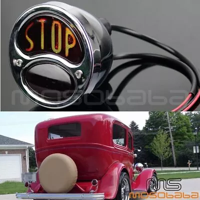 Tail Brake Stop Light For Ford Model A Taillight 28-31 Harley Vintage Motorcycle • $32.99