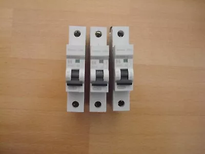 3x Memera 2000 - B6 - B Type B6 Single Pole - Alb061 - Fuse Switches • £6