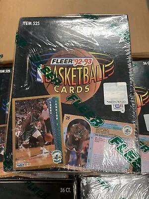 1992-93 Fleer Series 1 Basketball Box Factory Sealed 36pc Michael Jordan Inserts • $124.99