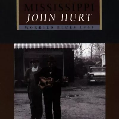 Mississippi John Hurt : Worried Blues 1963 CD (1995) FREE Shipping Save £s • £21.84