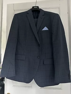 Jeff Banks Men’s Suit 48 Chest With 40 Waist Trousers • £50