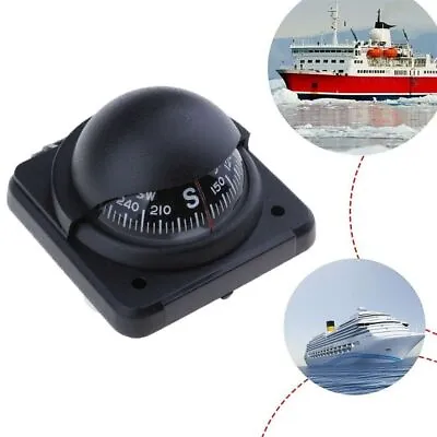 Travel Sailing Map With Mount Kit Boat Compass Caravan Truck RV Marine • $17.88