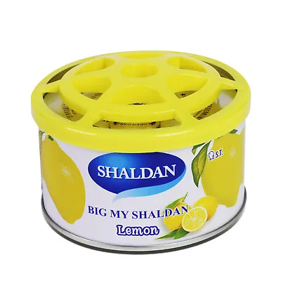 My Shaldan 250g Car Home Office Gel Based Air Freshener Deodorizer Lemon Scent • $18.99