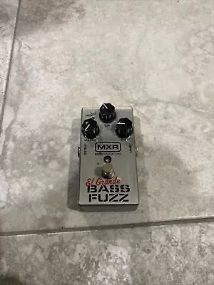 As Is MXR Dunlop M-182 El Grande Bass Fuzz Bass Innovations Guitar Effect Pedal • $75