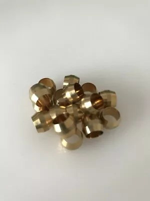 £2.89 • Buy Brass Compression Olives 6mm, Plumbing, Pipe, Gas Fittings, Packs Of 5,10,20