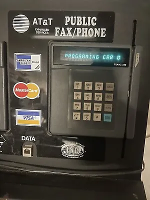 Vintage AT&T Public Phone PayPhone With Credit Card Reader Untested • $700