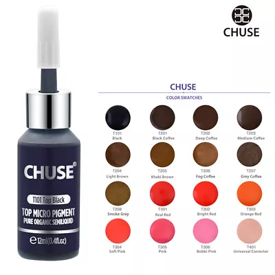 $26.99 • Buy CHUSE Permanent Makeup Pigment Tattoo Ink Eyebrow Eyeliner Lip PMU Machine Inks 