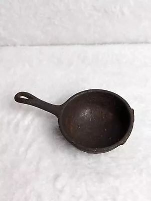 Antique Cast Iron HALF DOME Skillet 3 Footed MINIATURE Pan • $24